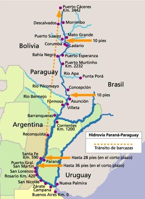 424 ha Puerto de aguas profundas